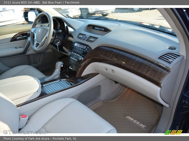 Bali Blue Pearl / Parchment 2013 Acura MDX SH-AWD
