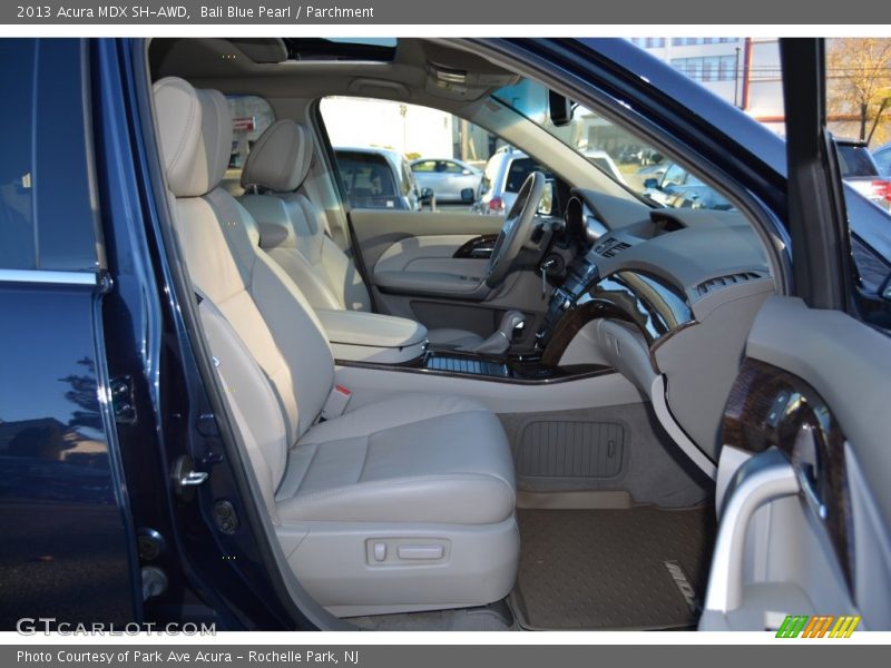 Bali Blue Pearl / Parchment 2013 Acura MDX SH-AWD