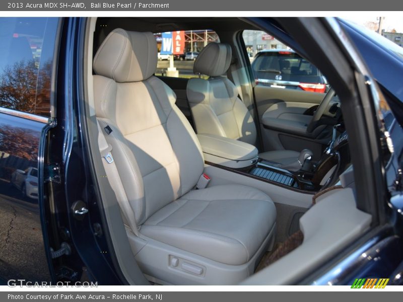 Bali Blue Pearl / Parchment 2013 Acura MDX SH-AWD