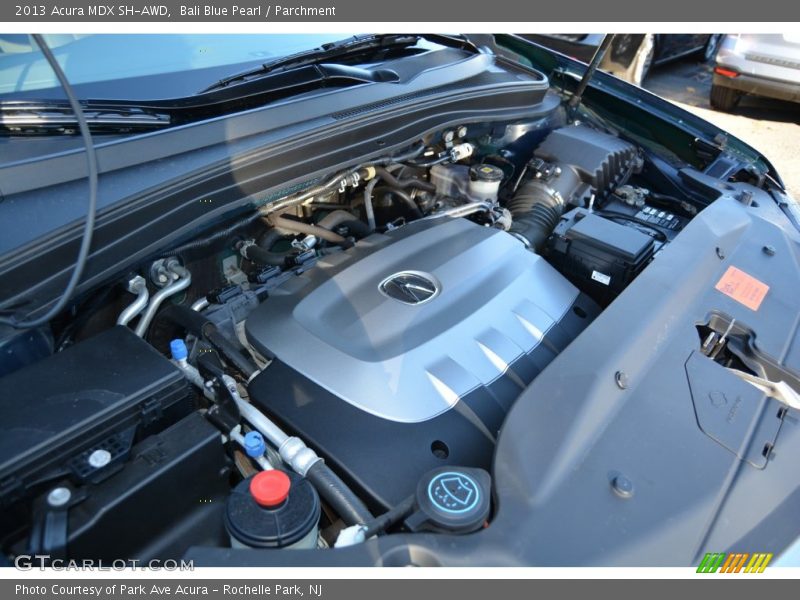 Bali Blue Pearl / Parchment 2013 Acura MDX SH-AWD