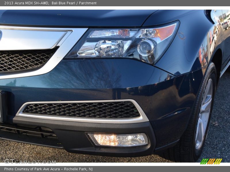 Bali Blue Pearl / Parchment 2013 Acura MDX SH-AWD