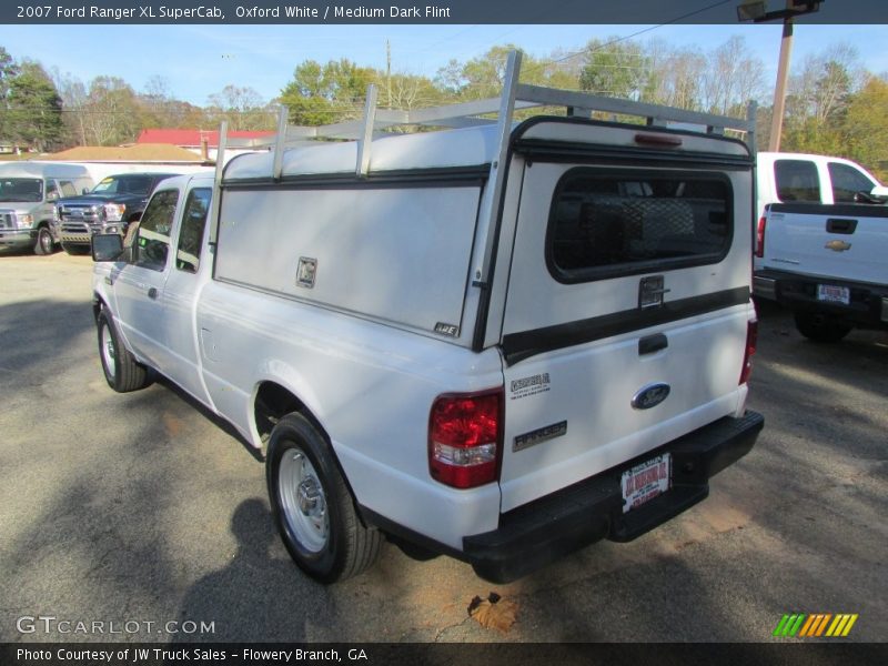 Oxford White / Medium Dark Flint 2007 Ford Ranger XL SuperCab