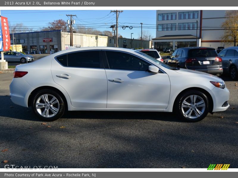Bellanova White Pearl / Ebony 2013 Acura ILX 2.0L