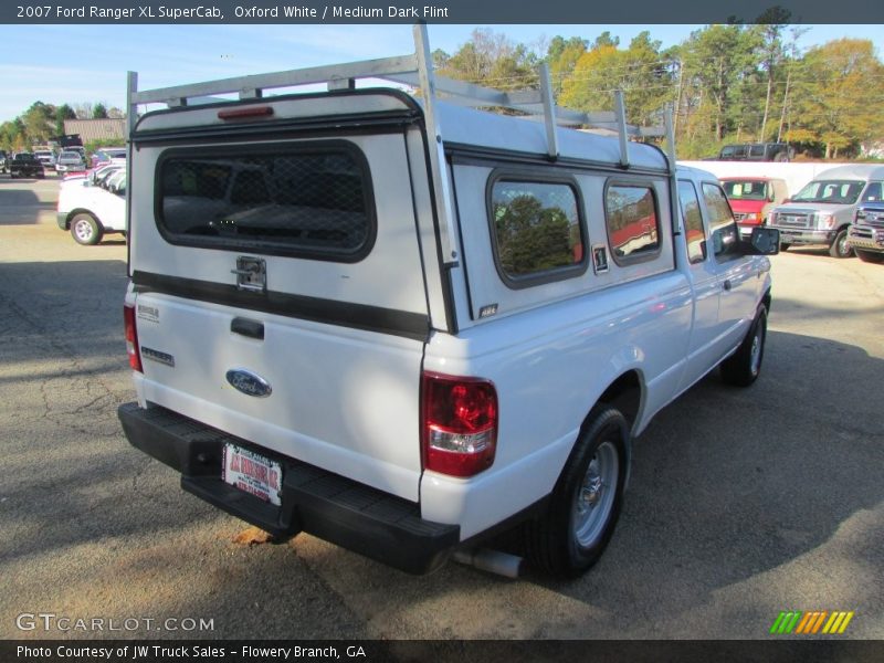 Oxford White / Medium Dark Flint 2007 Ford Ranger XL SuperCab