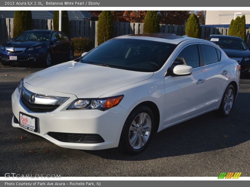 Bellanova White Pearl / Ebony 2013 Acura ILX 2.0L