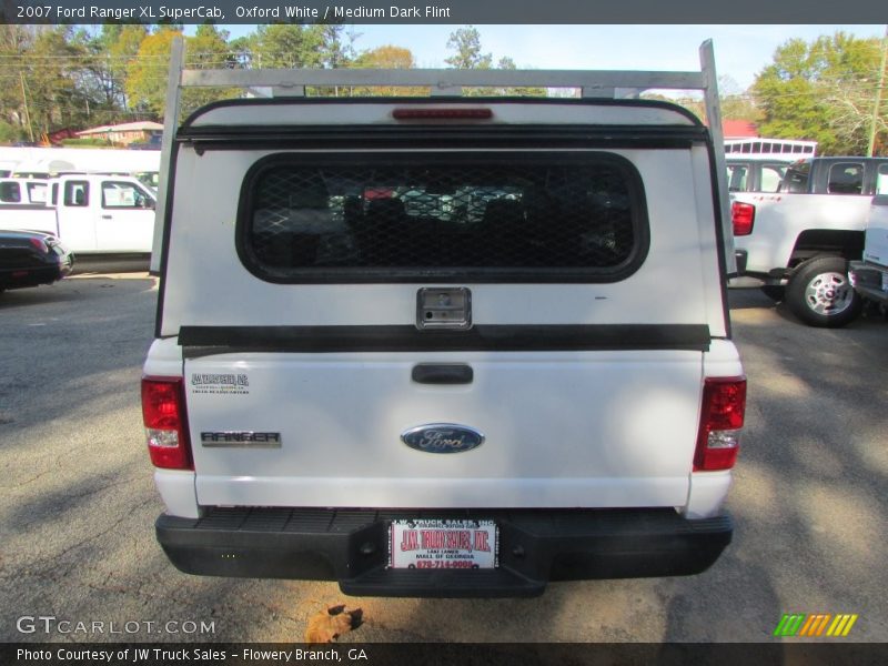 Oxford White / Medium Dark Flint 2007 Ford Ranger XL SuperCab