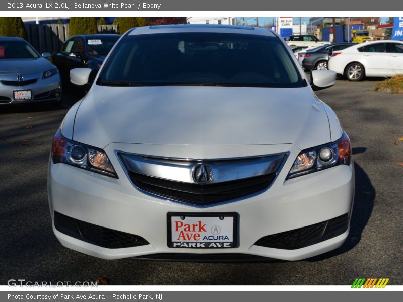 Bellanova White Pearl / Ebony 2013 Acura ILX 2.0L