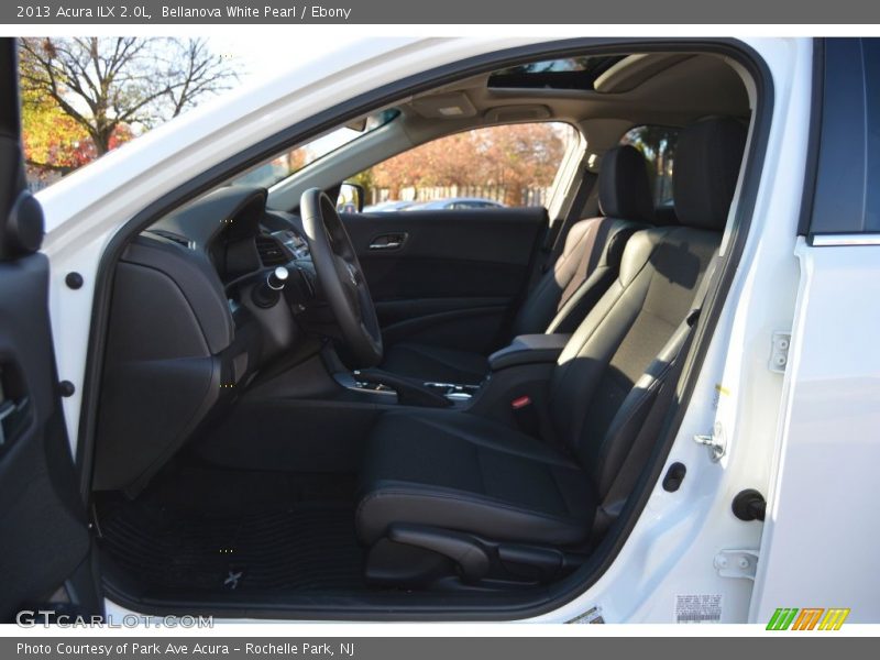 Bellanova White Pearl / Ebony 2013 Acura ILX 2.0L