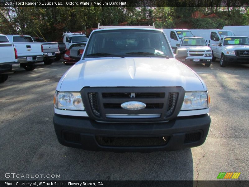 Oxford White / Medium Dark Flint 2007 Ford Ranger XL SuperCab