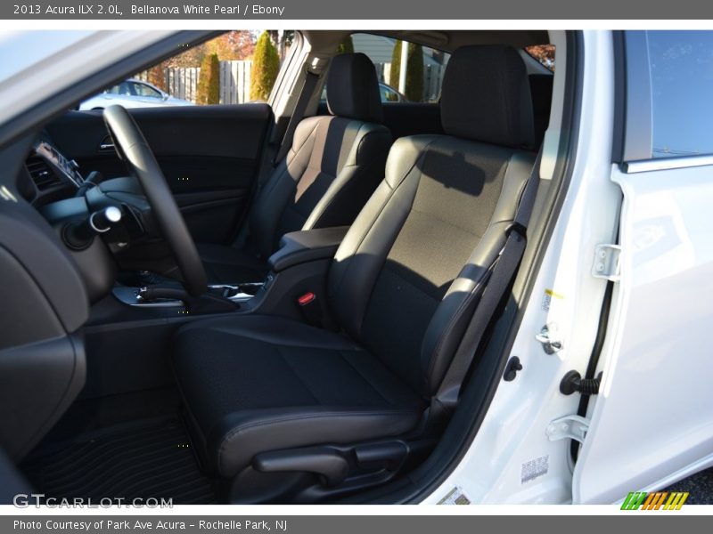 Bellanova White Pearl / Ebony 2013 Acura ILX 2.0L
