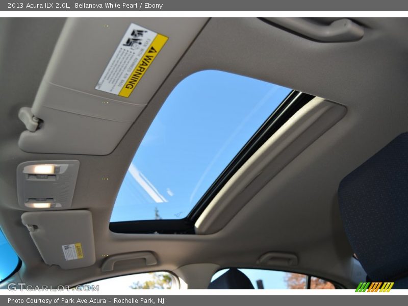 Bellanova White Pearl / Ebony 2013 Acura ILX 2.0L