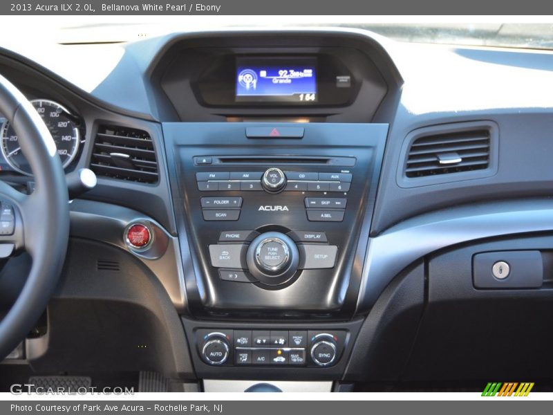 Bellanova White Pearl / Ebony 2013 Acura ILX 2.0L