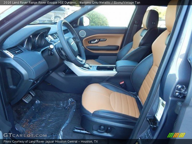 Front Seat of 2016 Range Rover Evoque HSE Dynamic