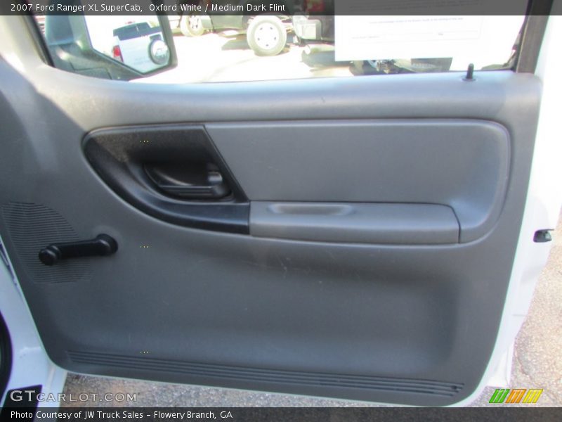 Oxford White / Medium Dark Flint 2007 Ford Ranger XL SuperCab