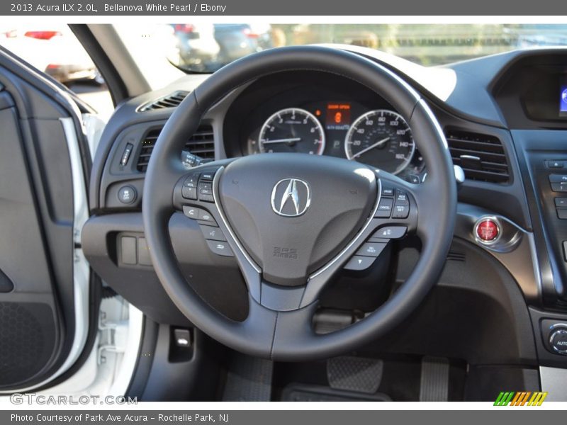 Bellanova White Pearl / Ebony 2013 Acura ILX 2.0L