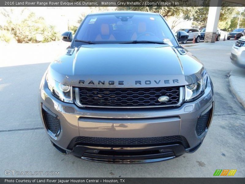 Waitomo Grey Metalllic / Ebony/Vintage Tan 2016 Land Rover Range Rover Evoque HSE Dynamic