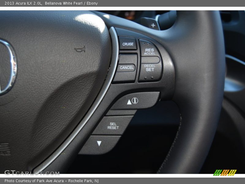 Bellanova White Pearl / Ebony 2013 Acura ILX 2.0L