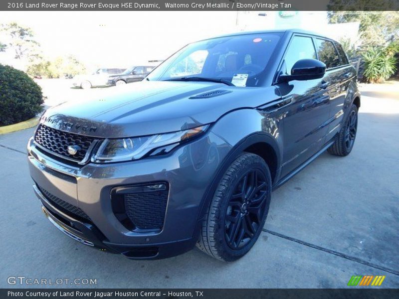 Waitomo Grey Metalllic / Ebony/Vintage Tan 2016 Land Rover Range Rover Evoque HSE Dynamic