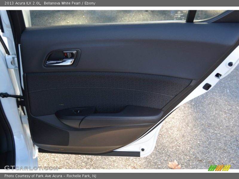 Bellanova White Pearl / Ebony 2013 Acura ILX 2.0L
