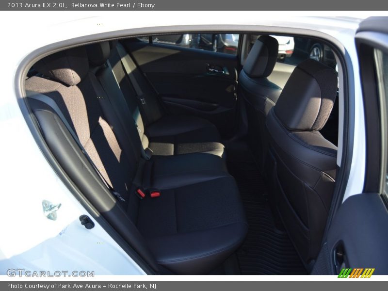 Bellanova White Pearl / Ebony 2013 Acura ILX 2.0L