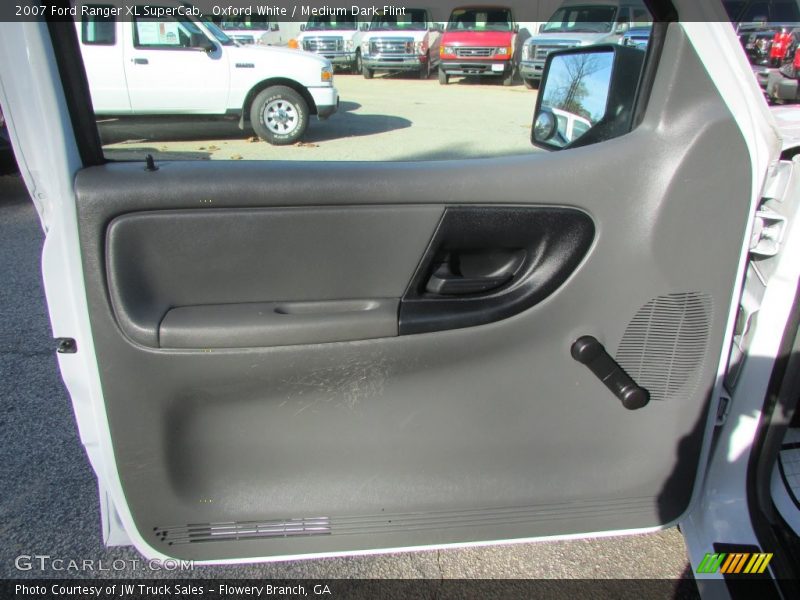Oxford White / Medium Dark Flint 2007 Ford Ranger XL SuperCab