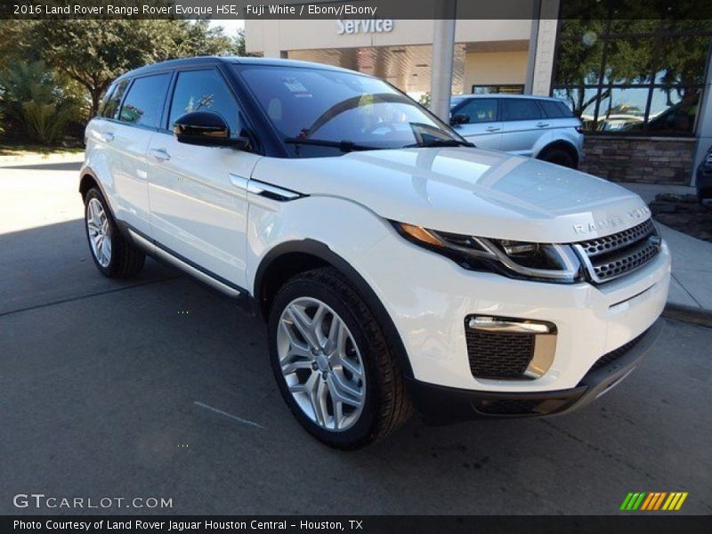 Fuji White / Ebony/Ebony 2016 Land Rover Range Rover Evoque HSE