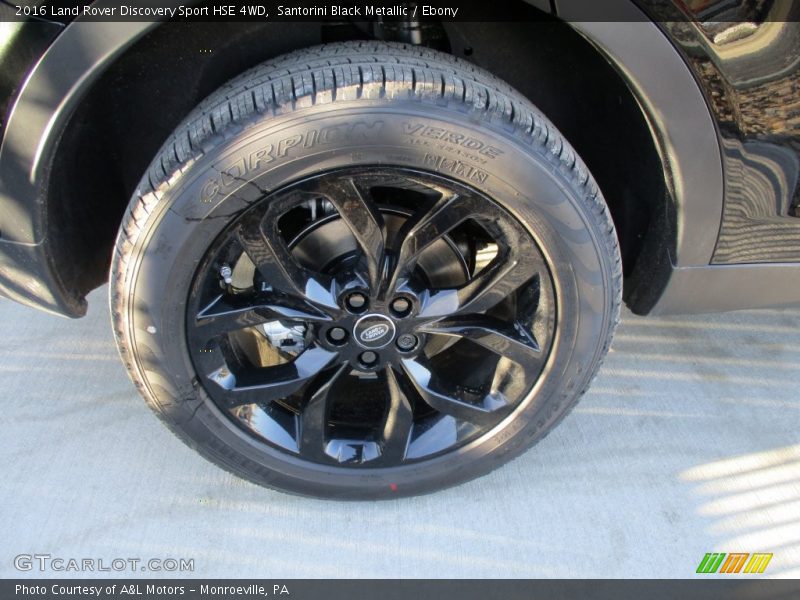 Santorini Black Metallic / Ebony 2016 Land Rover Discovery Sport HSE 4WD