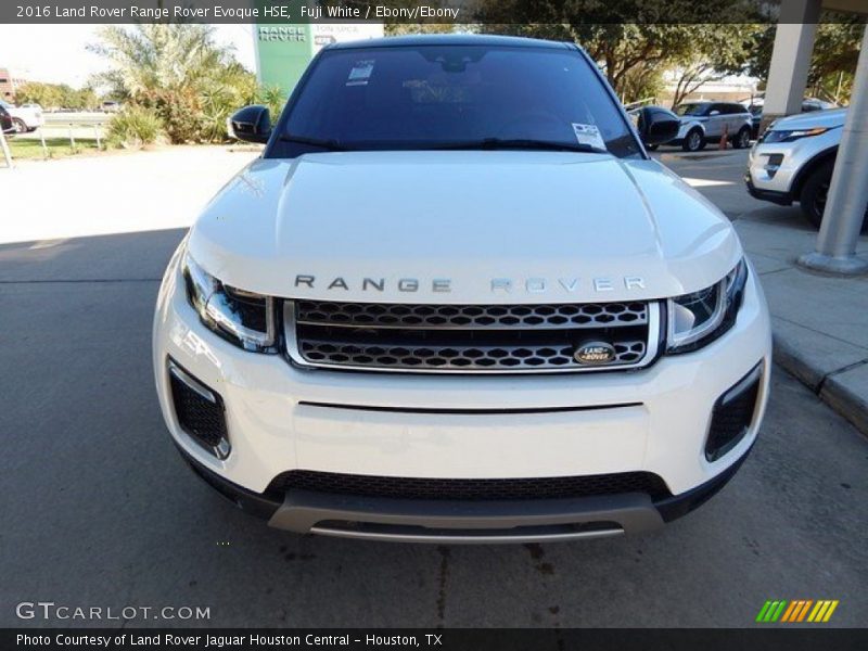 Fuji White / Ebony/Ebony 2016 Land Rover Range Rover Evoque HSE