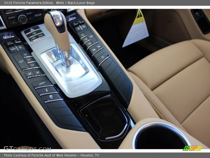 White / Black/Luxor Beige 2016 Porsche Panamera Edition