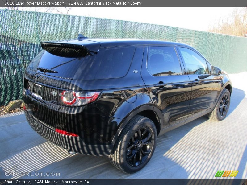 Santorini Black Metallic / Ebony 2016 Land Rover Discovery Sport HSE 4WD