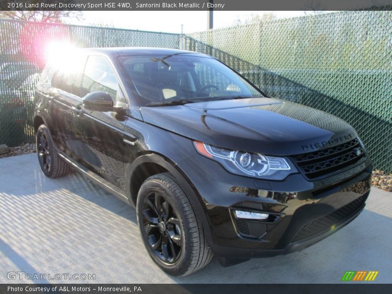 Santorini Black Metallic / Ebony 2016 Land Rover Discovery Sport HSE 4WD