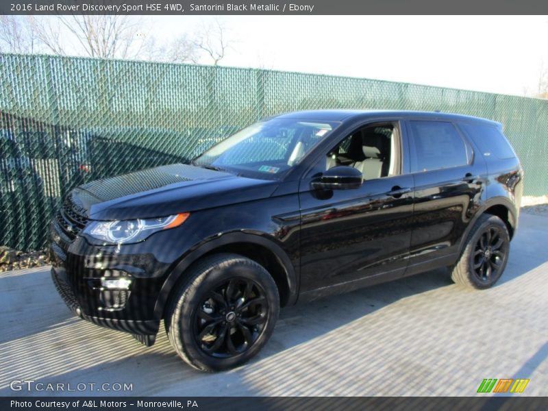 Santorini Black Metallic / Ebony 2016 Land Rover Discovery Sport HSE 4WD