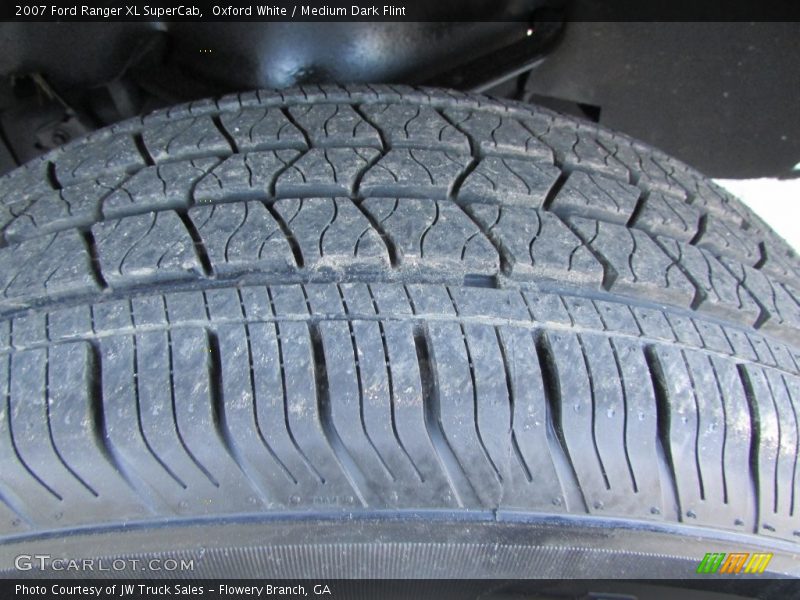 Oxford White / Medium Dark Flint 2007 Ford Ranger XL SuperCab
