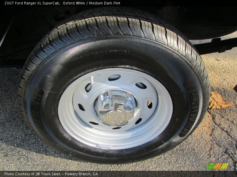 Oxford White / Medium Dark Flint 2007 Ford Ranger XL SuperCab
