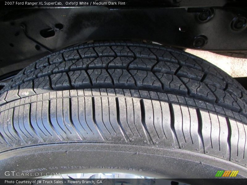 Oxford White / Medium Dark Flint 2007 Ford Ranger XL SuperCab