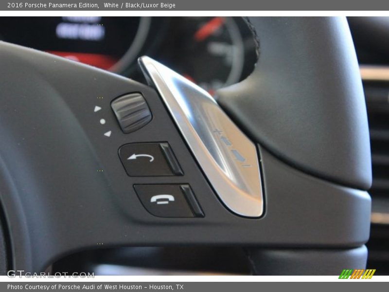 White / Black/Luxor Beige 2016 Porsche Panamera Edition