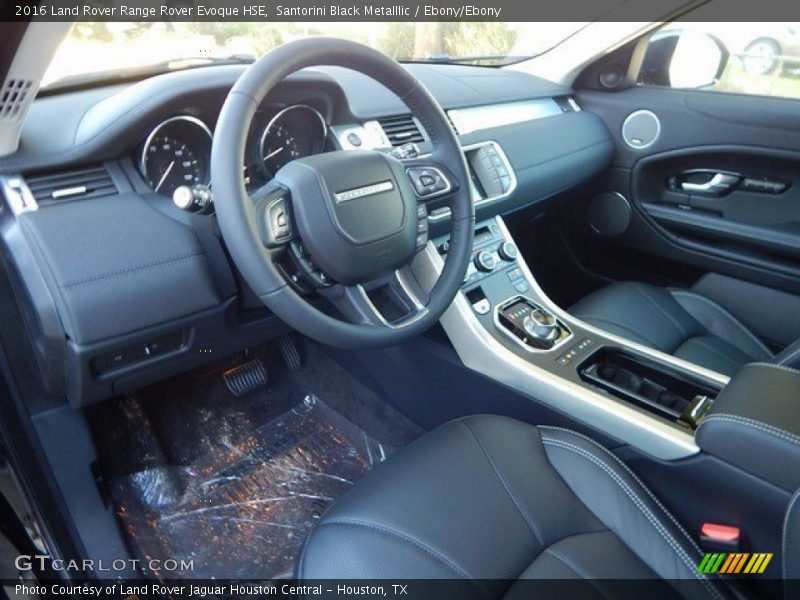 Santorini Black Metalllic / Ebony/Ebony 2016 Land Rover Range Rover Evoque HSE