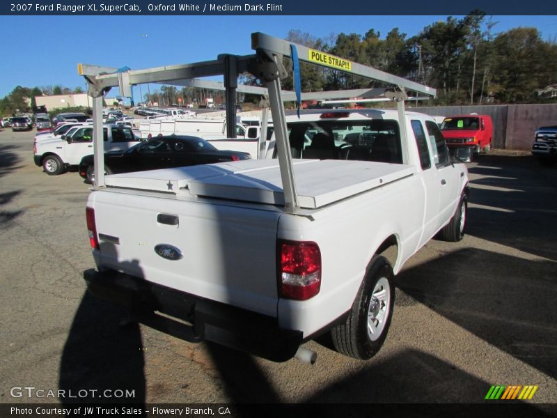 Oxford White / Medium Dark Flint 2007 Ford Ranger XL SuperCab