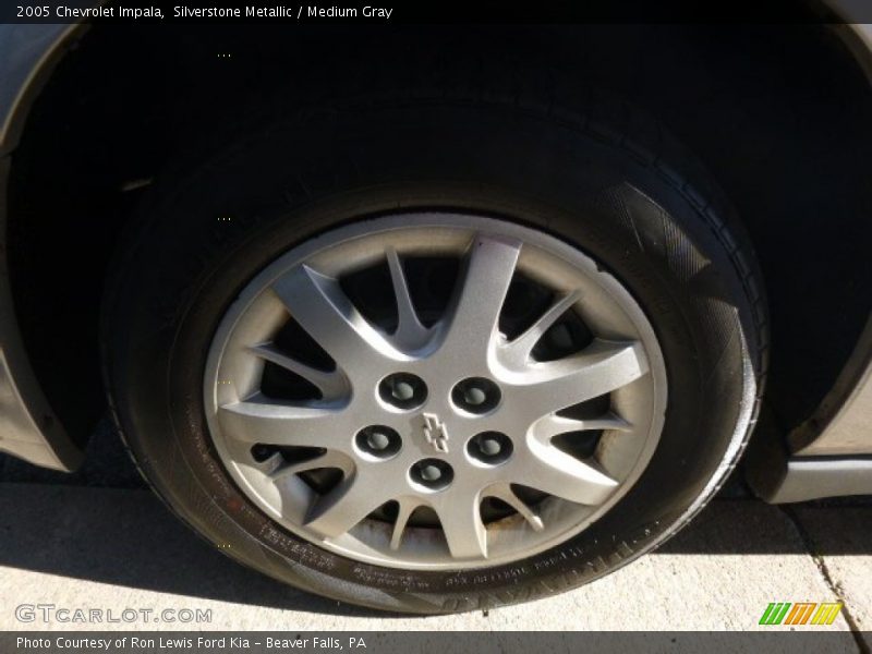 Silverstone Metallic / Medium Gray 2005 Chevrolet Impala