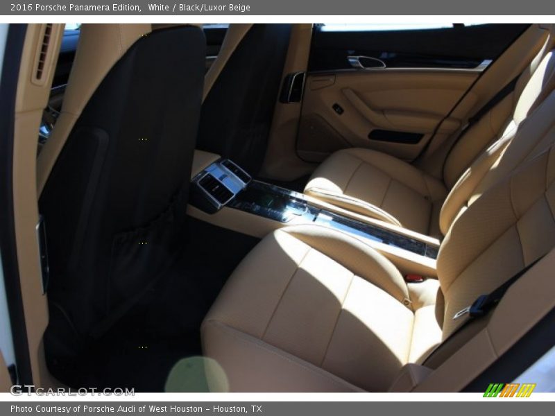White / Black/Luxor Beige 2016 Porsche Panamera Edition
