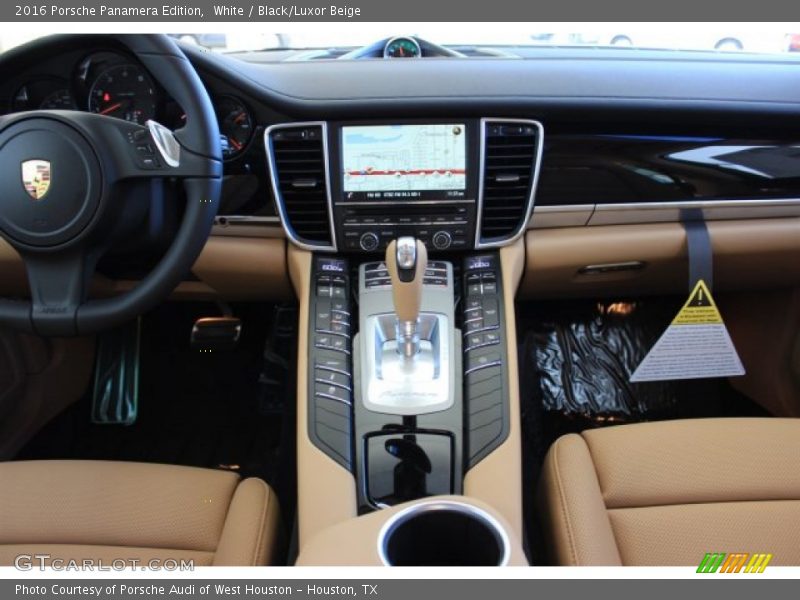 White / Black/Luxor Beige 2016 Porsche Panamera Edition