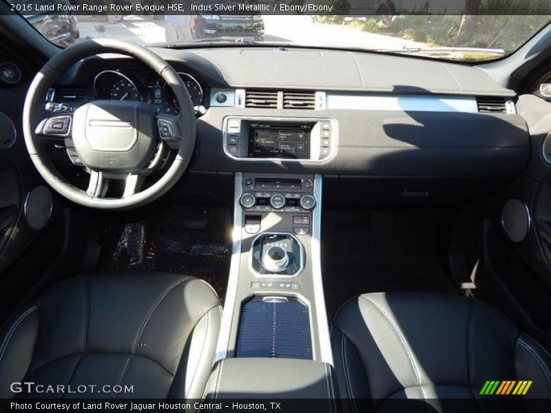 Indus Silver Metalllic / Ebony/Ebony 2016 Land Rover Range Rover Evoque HSE