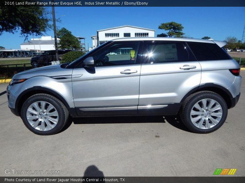  2016 Range Rover Evoque HSE Indus Silver Metalllic