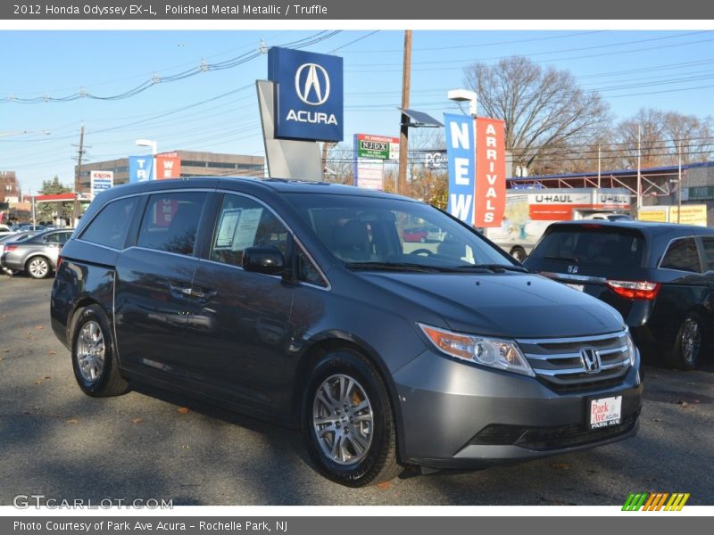 Polished Metal Metallic / Truffle 2012 Honda Odyssey EX-L