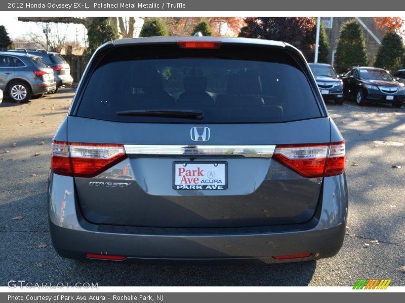 Polished Metal Metallic / Truffle 2012 Honda Odyssey EX-L