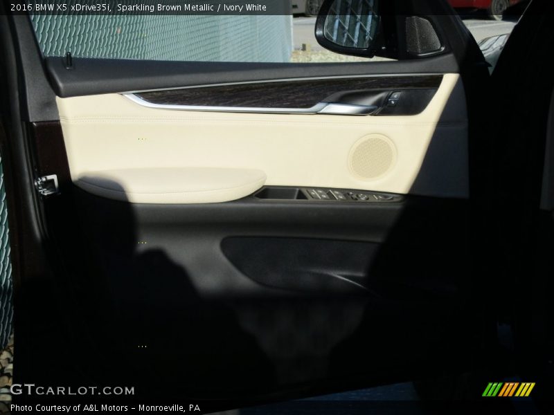 Sparkling Brown Metallic / Ivory White 2016 BMW X5 xDrive35i