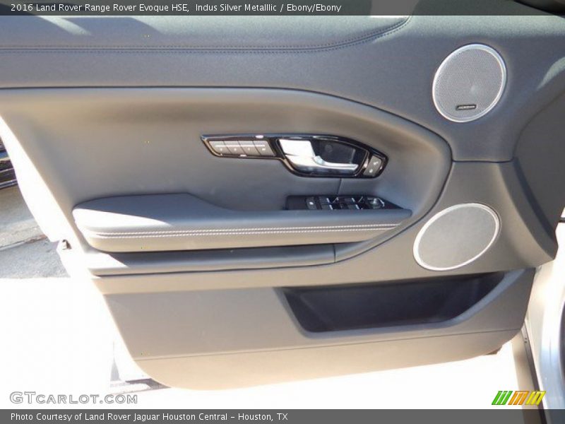Indus Silver Metalllic / Ebony/Ebony 2016 Land Rover Range Rover Evoque HSE