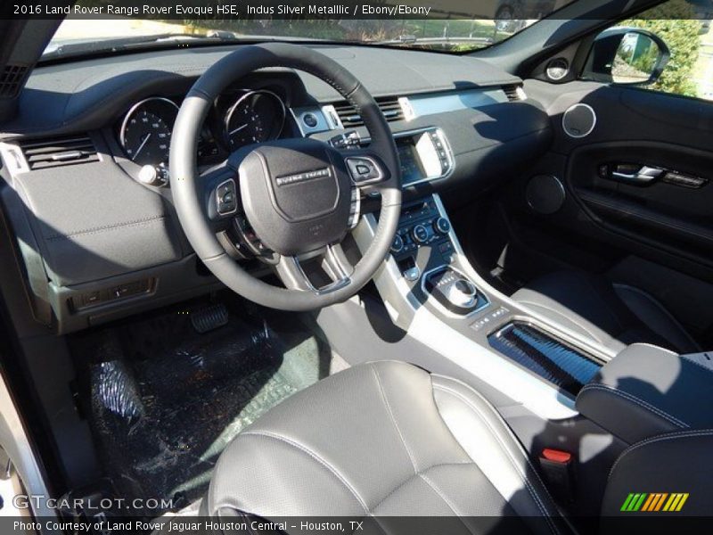 Indus Silver Metalllic / Ebony/Ebony 2016 Land Rover Range Rover Evoque HSE