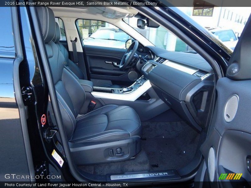 Santorini Black Metalllic / Ebony/Ebony 2016 Land Rover Range Rover Evoque HSE