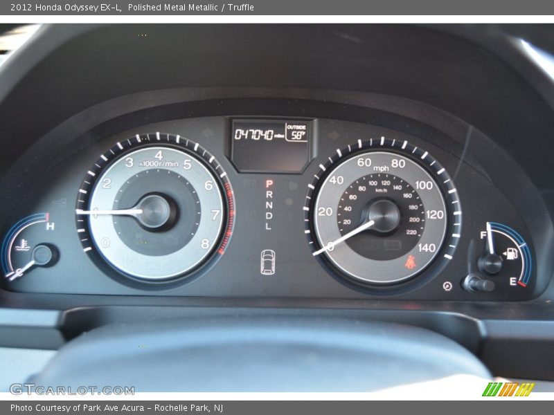 Polished Metal Metallic / Truffle 2012 Honda Odyssey EX-L